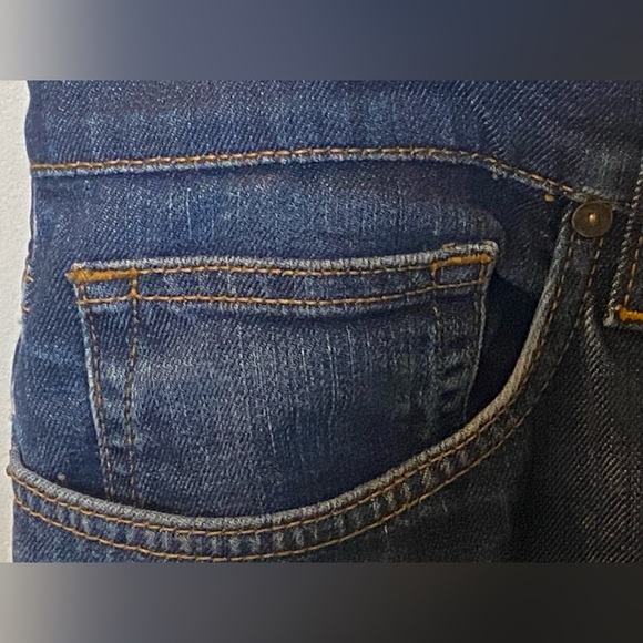 Joe's The Brixton Dark Wash Denim Blue Jeans Men's Sz 38 (Has a hole) - Picture 7 of 16